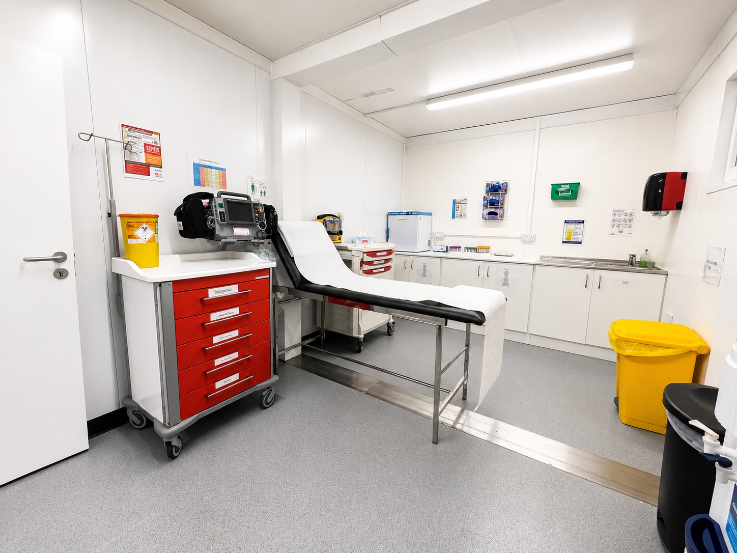 Treatment room at the Studio Medical Centre